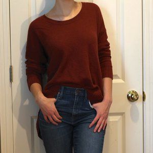 Rust Orange Sweater